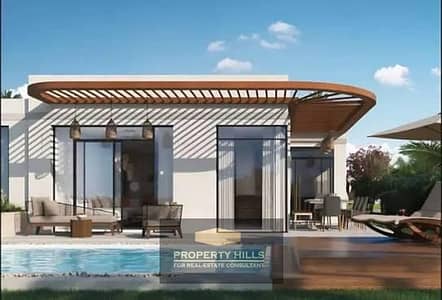 شالية بمساحة مميزة متشطب بالتكيفات صف اول على البحر  فى  beit el bahr بجوار Silver sands