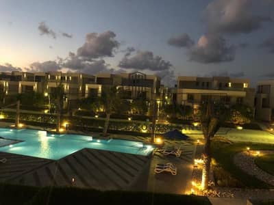 Penthouse with roof directly on the swimming pool for sale in Lavista Cascada Sidi Abdelrahman, North Coast