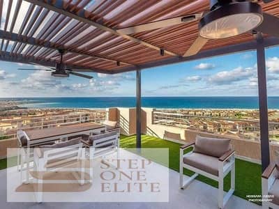 40% discount on a luxurious sea view chalet for sale in Telal Ain Sokhna