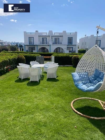 Townhouse villa Sea view For Sale in Mountain view ras elhekma North Coast Fully Furnished
