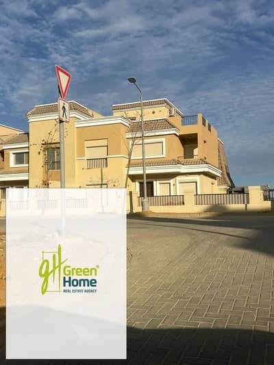 فيلا مستقلة للبيع في سراي بفيو مباشر على المساحات الخضراء المفتوح  Sarai