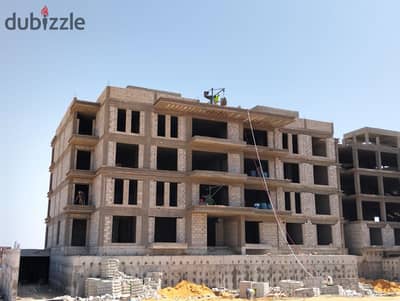 A great deal: 3-bedroom apartment for sale, fully serviced, in a complete compound | Nozha - Sheikh Zayed - October - Al Ashgar District - Rock Eden