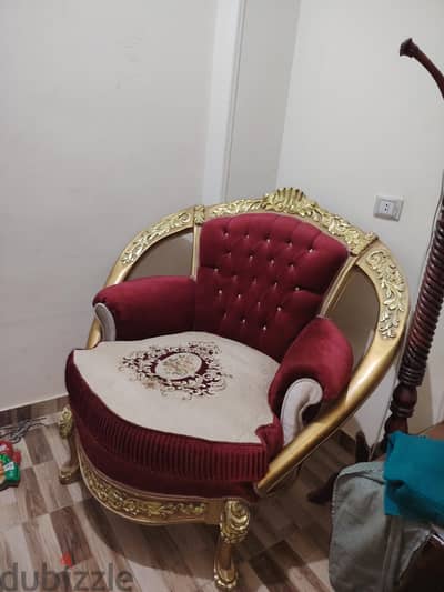 صالون مدهب ب طربيظه رخام جلاكسي