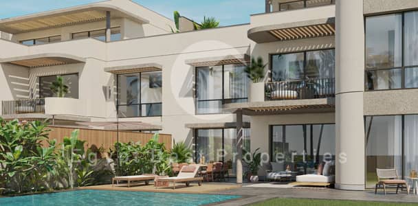 FULLY FINISHED SEA VIEW TWIN HOUSE FOR SALE WITH A LIMITED TIME OFFER IN HACIENDA RAS ELHEKMA!