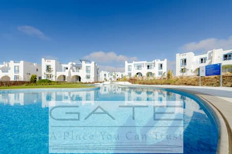 Chalet 3 furnished rooms corner - overlooking a swimming pool | in Mountain View Ras El Hikma North Coast