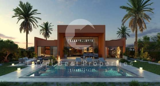 Villa For Sale Standalone 4 Bed  In Gouna Near Delivery Sea View With 5 Years Instalment