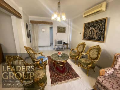 Furnished apartment for rent in Sheraton, Al-Adib Ali Adham Street, about 500 meters from the Eastern Weavers, a premium location close to the airport and Heliopolis and Nasr City