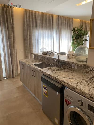 Apartment for sale 150m in New Cairo, clearly, with a landscape view - immediate delivery