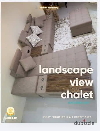 Chalet for rent in new alamein (Down town) - North coast