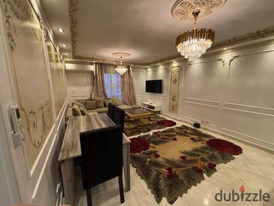  Fully Furnished Apartment for Rent | 2 Bedrooms, Luxury Finishing & Open Garden View in One of the Best Locations in Al Rehab Near All Amenities