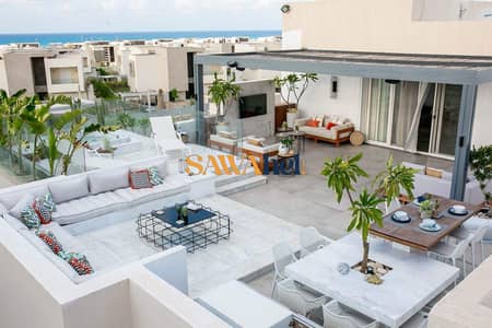 For Sale – Ultra Luxury Chalet + Cabana at Hacienda White North Coast with direct and completely open sea view