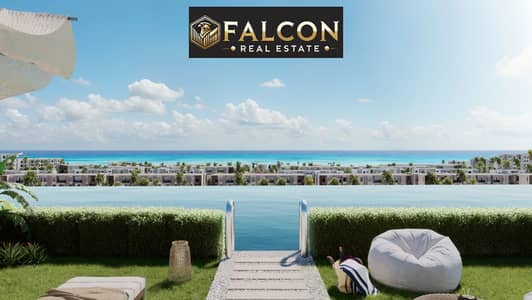 chalet fully finished with ACs panoramic sea view only 2 minutes walk to the beach monthly installment 28k near New Alamein Airport The Waterway-lavis