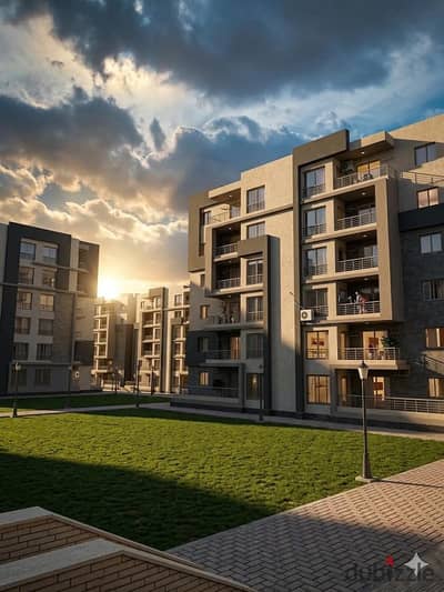 Apartment for sale 140 meters in Jannah Compound, Egypt, Al-Andalus, Fifth Settlement, New Cairo, on AUC Axis and steps to the New Ain Sukhna Road and minutes to the American University and Hyde Park and Mivida Compound and Sodic Compound and Southern 90 and Gamal Abdel Nasser Axis and Mohamed Naguib
