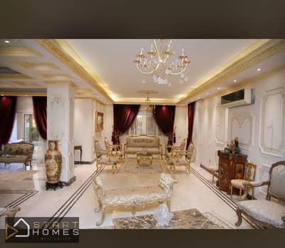 5-bedroom villa, model D, for sale in Madinaty with luxury finishes, heated and cold swimming pool, and private garage. 5-bedroom villa, model D, for sale in Madinaty with luxury finishes, heated and cold swimming pool, and private garage.
