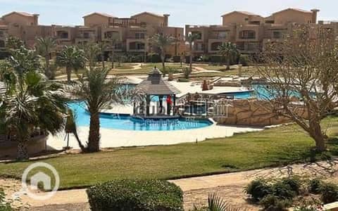 Second Row Sea Chalet for Sale in Al Hegaz Village with Private Garden