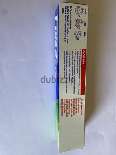 Fixodent Plus لاصق أطقم أسنان أمريكي أصلي - 57 جرام