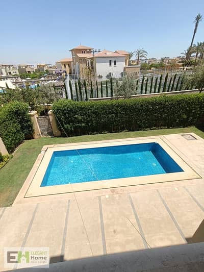 Furnished villa with pool for rent in Mivida