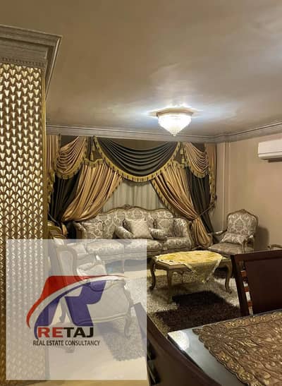 شقة هاى سوبر لوكس للايجار المفروش – 200 متر - فى موقع متميز بأحمد الزمر الرئيسي  - بمدينة نصر
