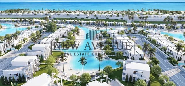 Ground Chalet for Sale in D Bay North Coast -Very prime location View Lagoon  - Bahary - ready to move