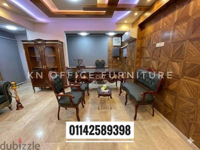 ارقي الغرف الوزاري الكلاسيك من تسليمات smart designللأثاث خشب زان احمر