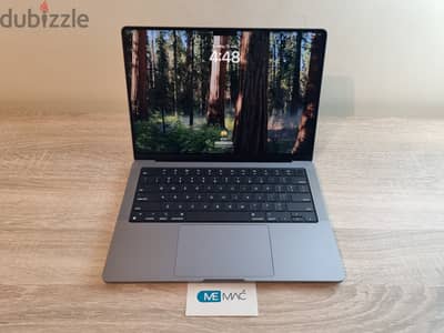 Macbook Pro 14 inch M1 Pro 32G 512SSD حاله ممتازة وضمان ٣ شهور