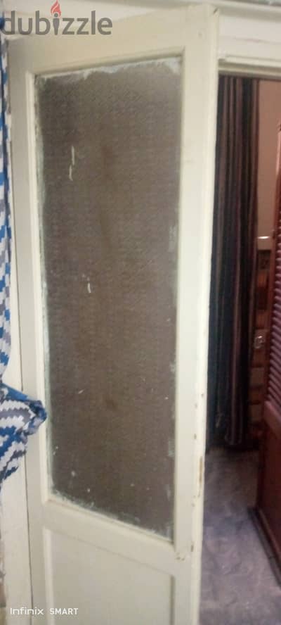 بيع باب وصرف وحلق خشبي بلكونة
