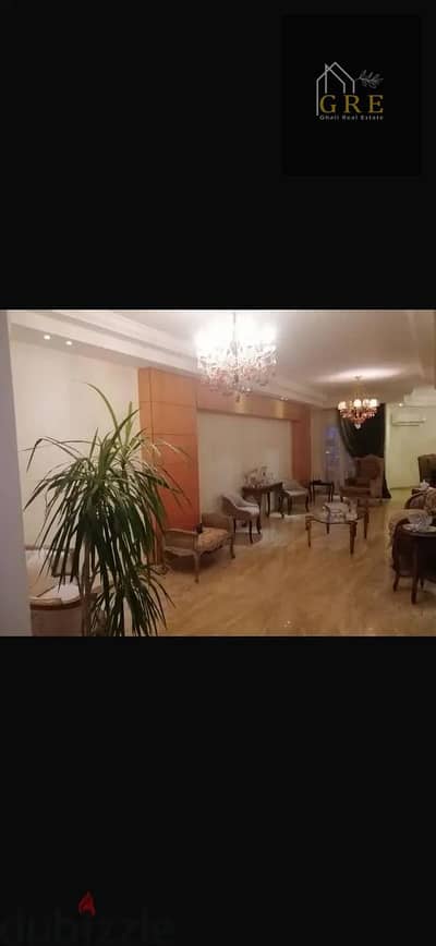 Apartment 220sqm for sale, 4 rooms including a master bedroom with bathroom and dressing, 3 bathrooms, ultra super lux Italian finishing, 2 elevators and 2 parking spaces, at the small investor Sheikh Zayed