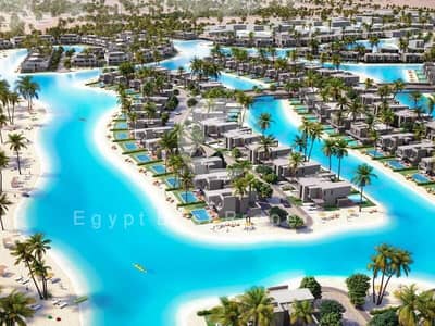شاليه متشطب بالكامل بموقع متميز في ازها راس الحكمه بالتيكيفات واطول فتره سداد