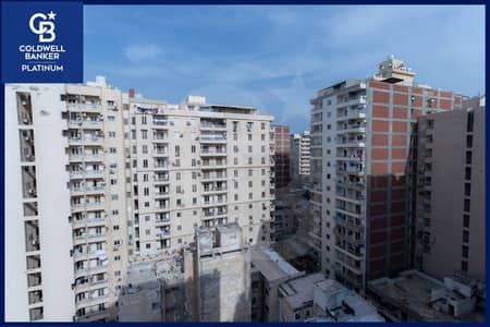 Duplex for sale 265 m Al-Asafra Bahri - (Sadiqat Al-Kitab Al-Muqaddas Street) - Floors 14 and 15, not the last - Super Lux finishing.