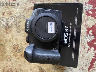 Canon R7 body with extra battery