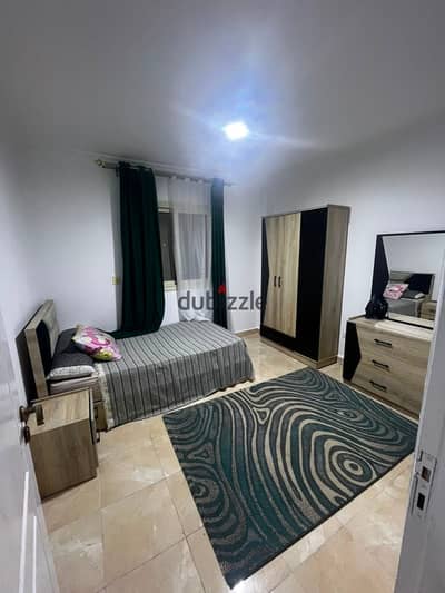 For rent, a furnished apartment with 2 air conditioners in Gardenia City