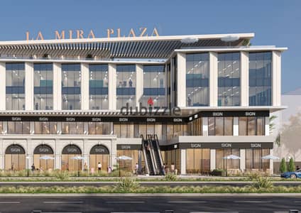 First Floor Store 53 Meters Facade on Axis and Walkway Square One