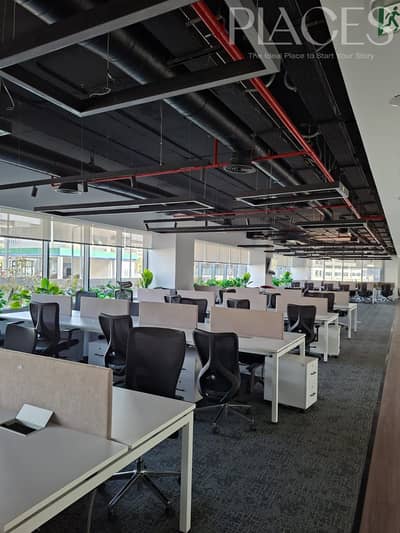 838 SQM Fully Finished Office for Rent in Cairo Festival City | Prime Corporate Headquarters in New Cairo