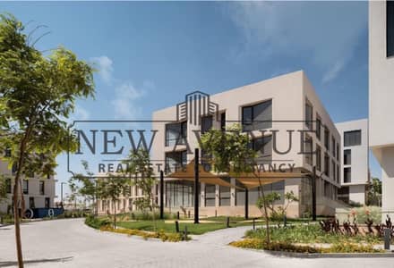 Corner Duplex 3 Bedrooms - Living for Sale Overlooking Lake in O West By Orascom - 5% Downpayment and rest over 9 Years Installments
