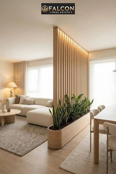 ready to move apartment landscape view for sale in stone resdences near swan lake and stone park and the brooks and cairo festival new cairo