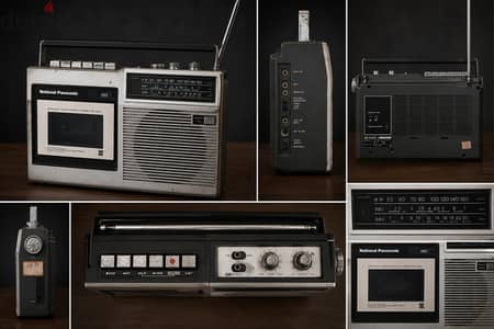 Vintage National Panasonic Radio Cassette 443