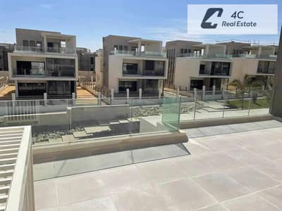فيلا-استادالون luxury للبيع استلام فوري هايد بارك بجوار ميفيدا-5غرف بتقسيمه مميزه open view landscape جاهزه للسكن
