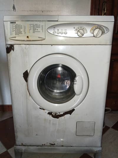 zanussi washing machine