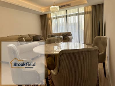 Fully furnished apartment for rent with hotel-style furnishing in Cairo Festival City compound.