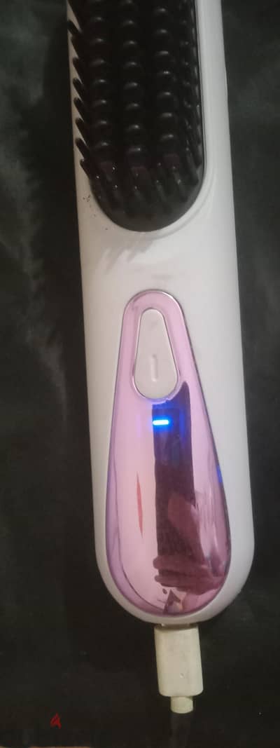 فرشاه مكوه لفرد الشعر شحن usb  بأربع درجات حرارة للرجال والنساء