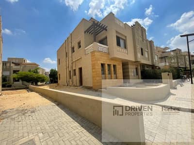 Finished Twin House for Sale in Green 4 Compound Palm Hills 6th Of October Opposite Arkan Plaza Sheikh Zayed 26th of July Axis