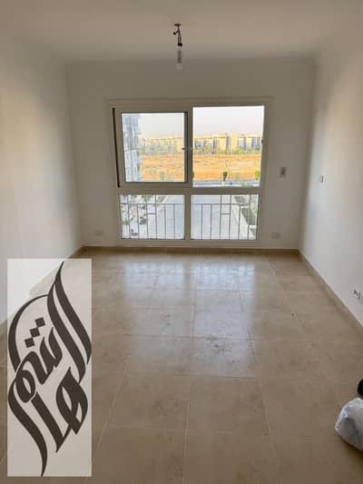 107 SQM apartment for rent in Madinaty B12, 3 bedrooms, corner unit with open view, fourth floor,