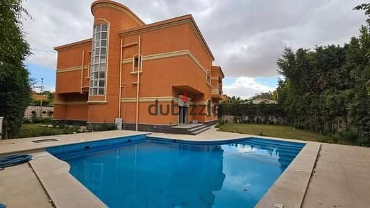For Sale in Al Rehab City, New Cairo - Model Y Standalone Villa in Al Rehab 2 - The Most Requested Model  A very distinctive model The villa has an el