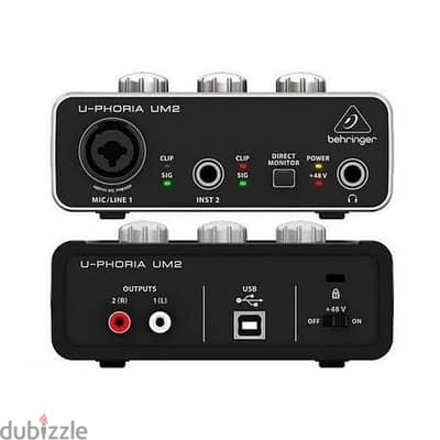 كارت صوت بيهرنجرbehringer um2 بسعر كويس 3000