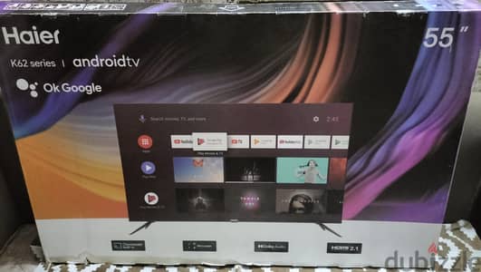 شاشة هاير 55 بوصة 4K أندرويد 11