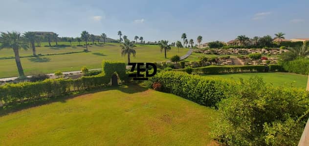 A distinctive standalone villa of 350 meters in Al-Rabwa compound on the main golf course, land area of 640 meters - Sheikh Zayed on Al-Nouzha main street next to Al-Ahly Club and Beverly Hills