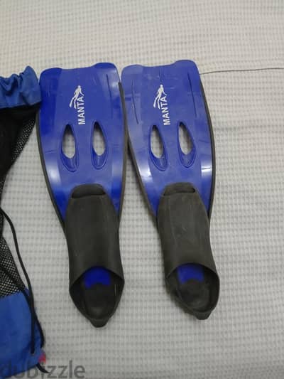 swimming fins