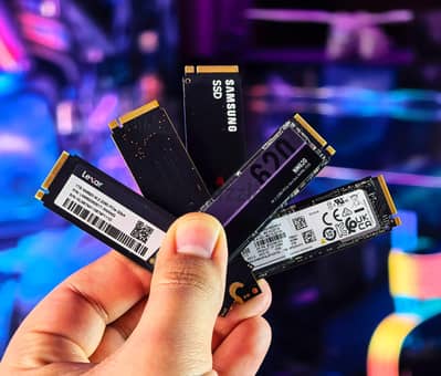 هاردات NVMe M. 2 كسر زيرو 2TB و 1tb و 512g (لل PC والـ Laptop