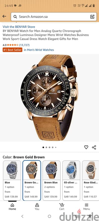 casual and classic watch