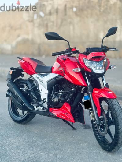 Tvs rtr 160 اربعه صباب كسر زيرو